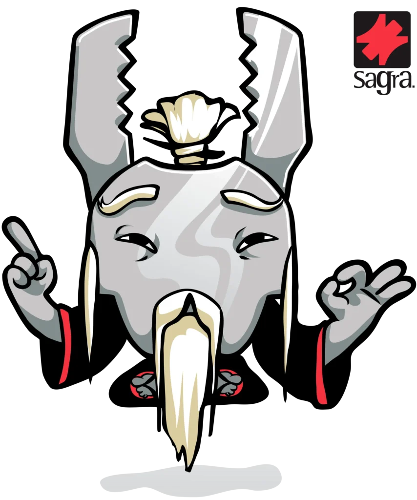 Tutoriales de cortar jamón | Imagen de la mascota_Mandi_sensei