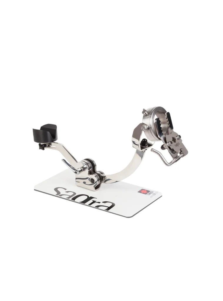 Imagen del Jamonero giratorio mandibular basculante Sagra Evolution E11 en color blanco